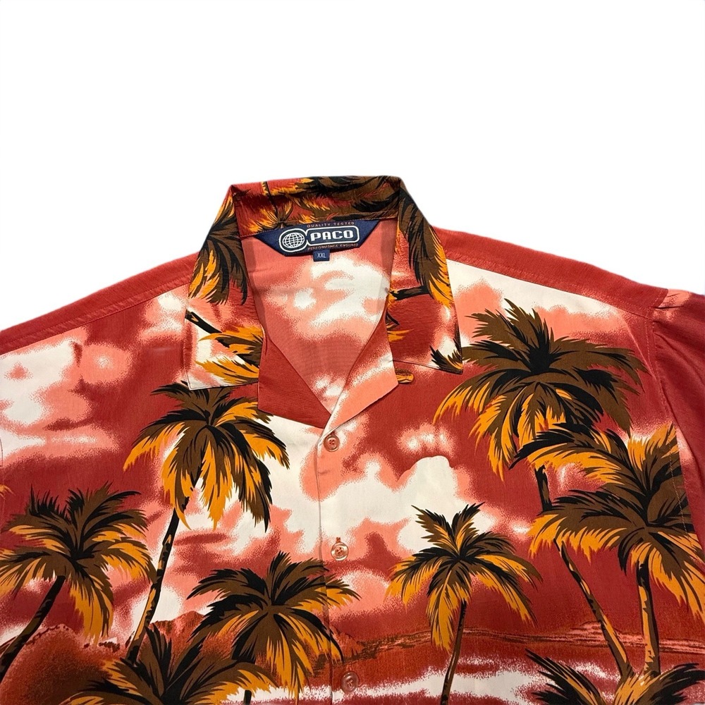 Vintage PACO Hawaiian‎ Shirt XXL - Picture 2 of 14